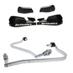 BarkBusters VPS B & W Handguard & Two Point Mount Honda CRF300 Rally 2021-2025