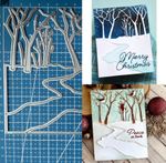 Forest Path Metal Cutting Dies Scrapbooking Album Paper Card Embossing Stencils
