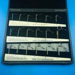 BA, BSF & BSW 'Ovee' Screw Thread Measuring Gauge Set (1159)