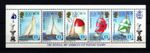 Stamps se-tenant Solomon - Iceland 1987 mint    see scan