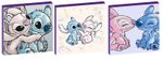 STITCH AND ANGEL SET OF 3 CANVAS PICTURES - 5 sizes to choose from