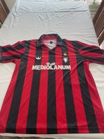 AC Milan 1988-90 Home Shirt Adidas Originals MEDIOLANUM Vintage Retro Large L
