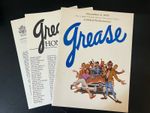 Grease Broadway 1979 Record Breaking Performance Souvenir Program Vintage