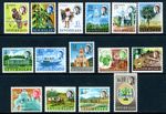 BIOT 1968 OP on Seychelles Wmk 314 SG #1-15 Mint R849