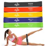 Resistance Bands Exercise Sports Loop Fitness Home Gym Yoga Latex Set Or Singles