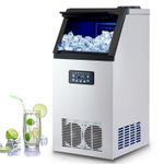 Commercial Ice Maker 72kg/24H Ice Cube Machine Freestanding for Restaurant Bar