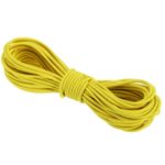 Elastic Cord Heavy Stretch String Rope 1/8" 11 Yards Light Yellow for Crafting