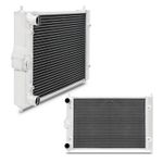 40mm HIGH FLOW ALLOY RADIATOR RAD FOR VW VOLKSWAGEN POLO 86C 1.3 G40 1982-1994