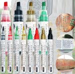Weatherproof Paint Marker Stone Pen Quick Drying Fade for Tombstone Lettering