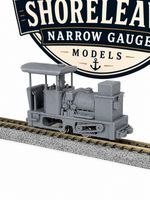 OO9 Scale Sentinel Chain Locomotive - Basic Cab with visible Chain Drive
