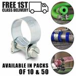 Mini Hose Clips Nut and Bolt Fuel Line Clamps Petrol Pipe Diesel Air Small Clamp