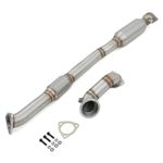 STAINLESS 200 CPI SPORTS PRE CAT DOWNPIPE FOR VAUXHALL ASTRA H MK5 VXR GSI 04-09