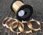 copper wire gold coloured - non tarnish - 0.4mm 26 gauge 3x20mts highest quality