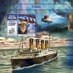 RMS TITANIC White Star Line Ocean Liner Ship Stamp Sheet #46 (2020 Togo)