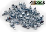 Allcock Wading Boot Screw In Studs 40 Pack Waders Zinc Coated Fly Fishing
