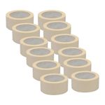 GENERAL MASKING TAPE 50MM x 50M DIY CRAFT PAINTER EASY TEAR 12 PC