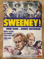 Sweeney ! 1977 Original British Film Movie Poster John Thaw Dennis Waterman