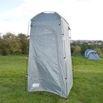 Maypole Toilet Shower Utility Tent Poled Portable Outdoors Dark Grey MP9515