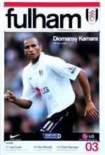Fulham v Tottenham Hotspur 1/9/2007  Premier League. VERY RARE. NEW.