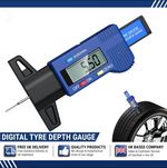 DIGITAL TYRE TREAD DEPTH MEASURING GAUGE TOOL – CAR VAN TRUCK MOTORBIKE THREAD👍