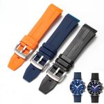 For Tissot 1853 Seastar 1000 T120 T120417/120407A Silicone Watch Band Strap 22mm