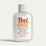 GLYCOLIC ACID Skin Peel ,AHA Peel- Acne,Blackheads,Dark Spots Treatment- 10%-70%