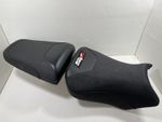 SV15 Suzuki SV 1000 2003-2007 upgrade seat cover. Black Carbon fibre vinyl - SET