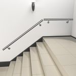 304 Stainless Steel Pipe Stair Handrail for Stair/Steps Handrail for Wall mount