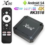 X96 M200 Android 14.0 TV BOX Amlogic S905X5M 2.4G&5G Dual Wifi 1000M LAN AV1 BT