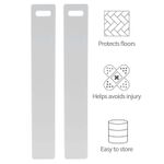 Washing Machine & Tumble Dryer Moving Ski Sliders / Safer Than Appliance Rollers