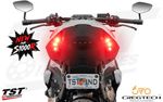 BLUE ring BMW S1000R 2021+ M1000R 2023+ integrated tail light TST Industries