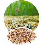 Aquarium Sand Fish Tank Natural Substrate Gravel Amber Silica