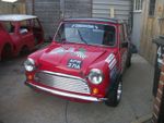 classic mini hillclimb car