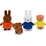 Miffy & Friends 33878 Set of 4 Talking Electronic Plush Toys