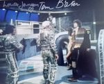 tom baker and louise jameson doctor who 10x8 photo autograph