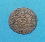 Antique German Nuremberg Counter Token Crown and Fleur-de-Lis 1562-1586