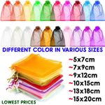 All Size Organza Gift Bags Wedding Party Favour Jewellery Candy Pouches