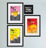 Grand Tour cycling prints - Tour de France - Giro d'Italia - Vuelta a España