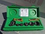 Greenlee 1804 Knockout Kit with Ratchet Punches and Spares 