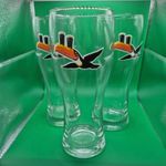 VINTAGE GUINNESS TOUCAN PINT GLASS IN Nr. MINT CONDITION 18cm