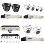 ZOSI 3000TVL CCTV Camera 8CH DVR Full HD 1080P Home Surveillance Security System