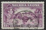 Sierra Leone 1938 George VI Rice Harvest Stamp