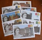 50th Anniversary of The Queen's First Stamps GB Stamp Covers 2002