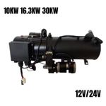 10/16.3/30KW 12/24V Diesel Heating Parking Heater Water Heating Engine + Bracket