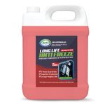 Red Antifreeze Engine Coolant 5L - Ready to Use, All Cars, Year-Round Protection