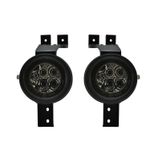 Led Halo Ring Turn Signal Light DRL For Mini Cooper R50 Gen 1 (01-06) SMOKED R53