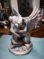 STAFFORDSHIRE BULL TERRIER "THE LAST FAREWELL"