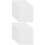 1600Pcs Durable Acrylic Double Sided Adhesive Dots Clear for Home and Office Fix
