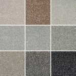 Grey Saxony Carpet 10mm Thick Cheap Grey Carpets ONLY £5.99m²  Bedroom Lounge