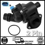 Thermostat + Housing + Sensor Switch FOR Audi VW Passat Seat Exeo 1.8 06B121111K